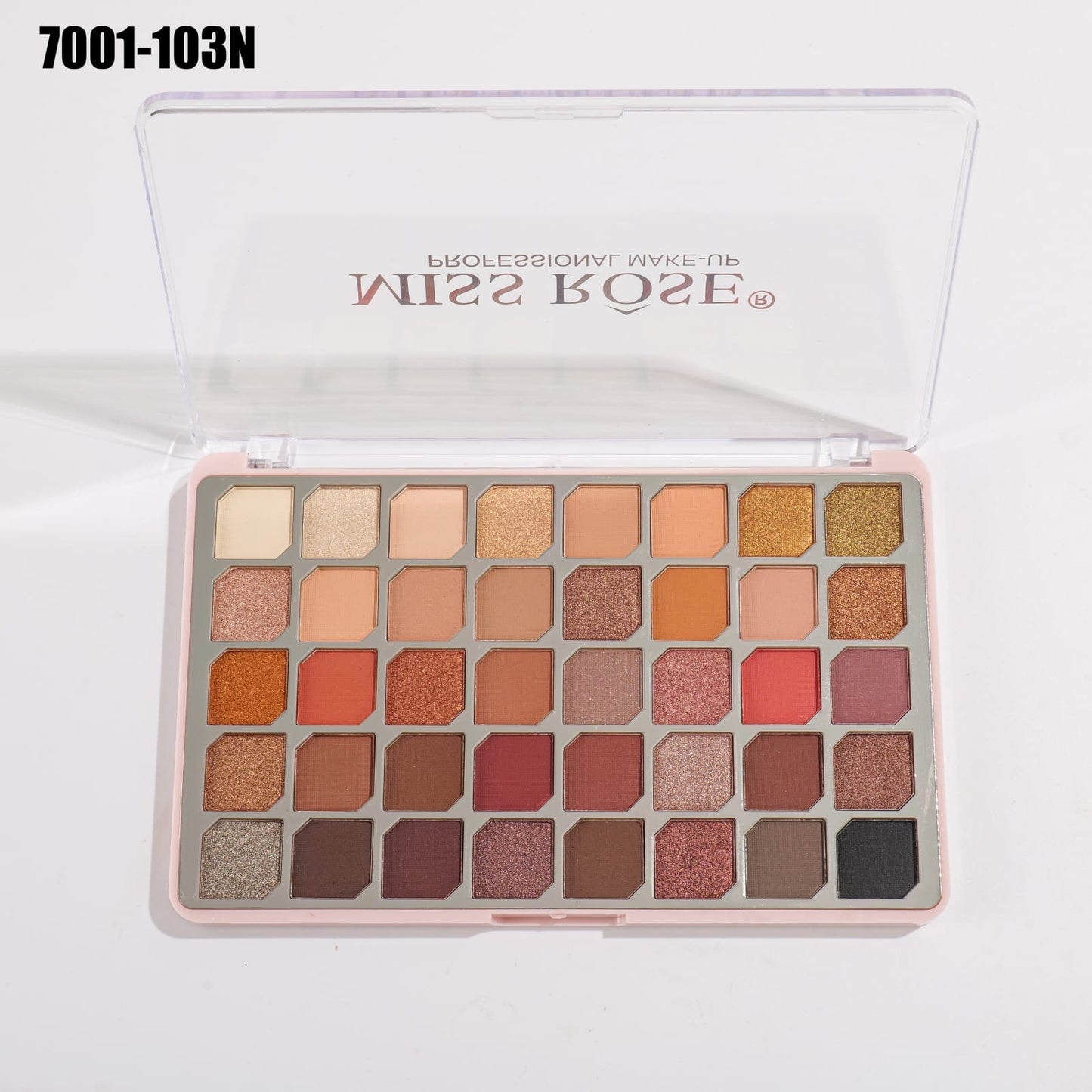 Miss Rose 40-Color Blend Artistry Eyeshadows Palette