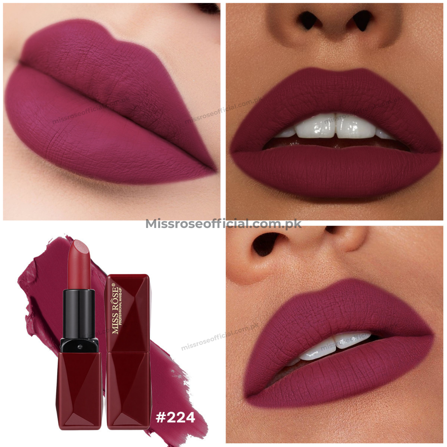 Miss Rose Matte Double Arcuate Lipstick