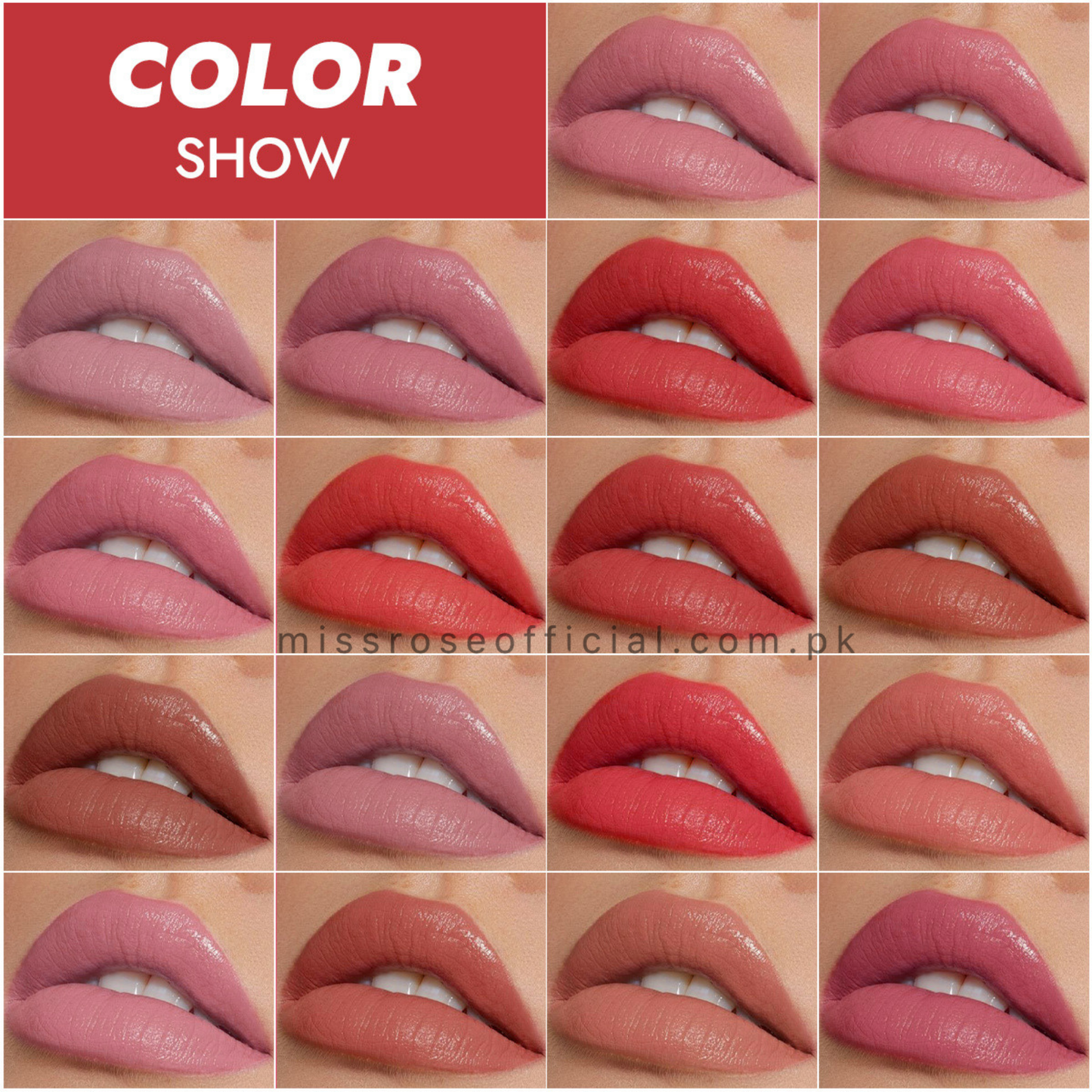 Miss Rose 18 Color Lipstick Kit (NEW)