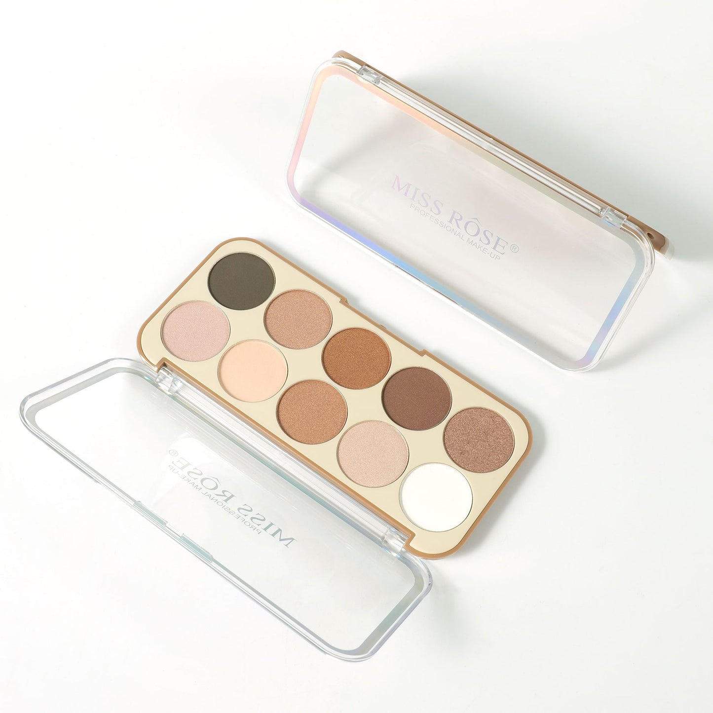 Miss Rose 10 Colors-Nude Highlighter & Contour Kit