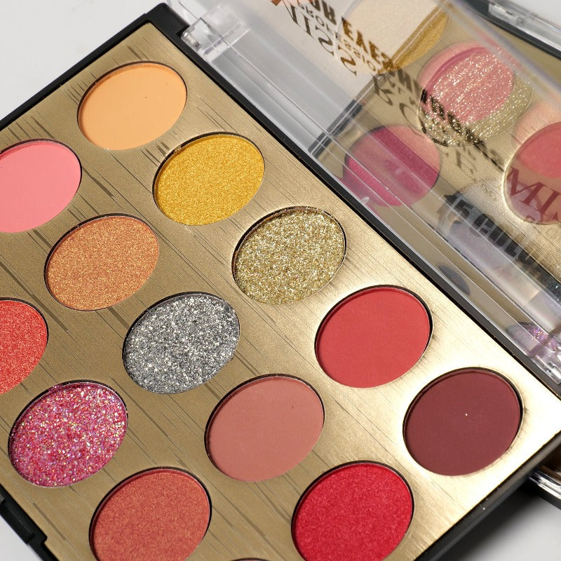 Miss Rose 15 Color Eyeshadow Kit