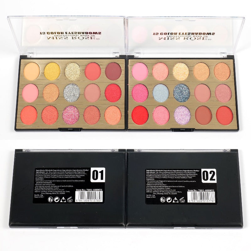 Miss Rose 15 Color Eyeshadow Kit
