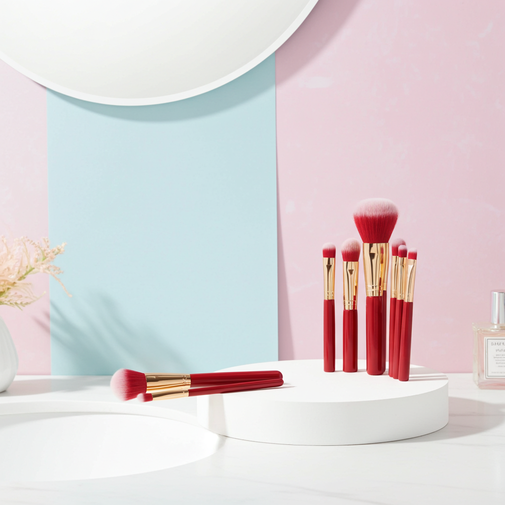 bh cosmetics 12 Piece Face & Eye Brush Set With Bag