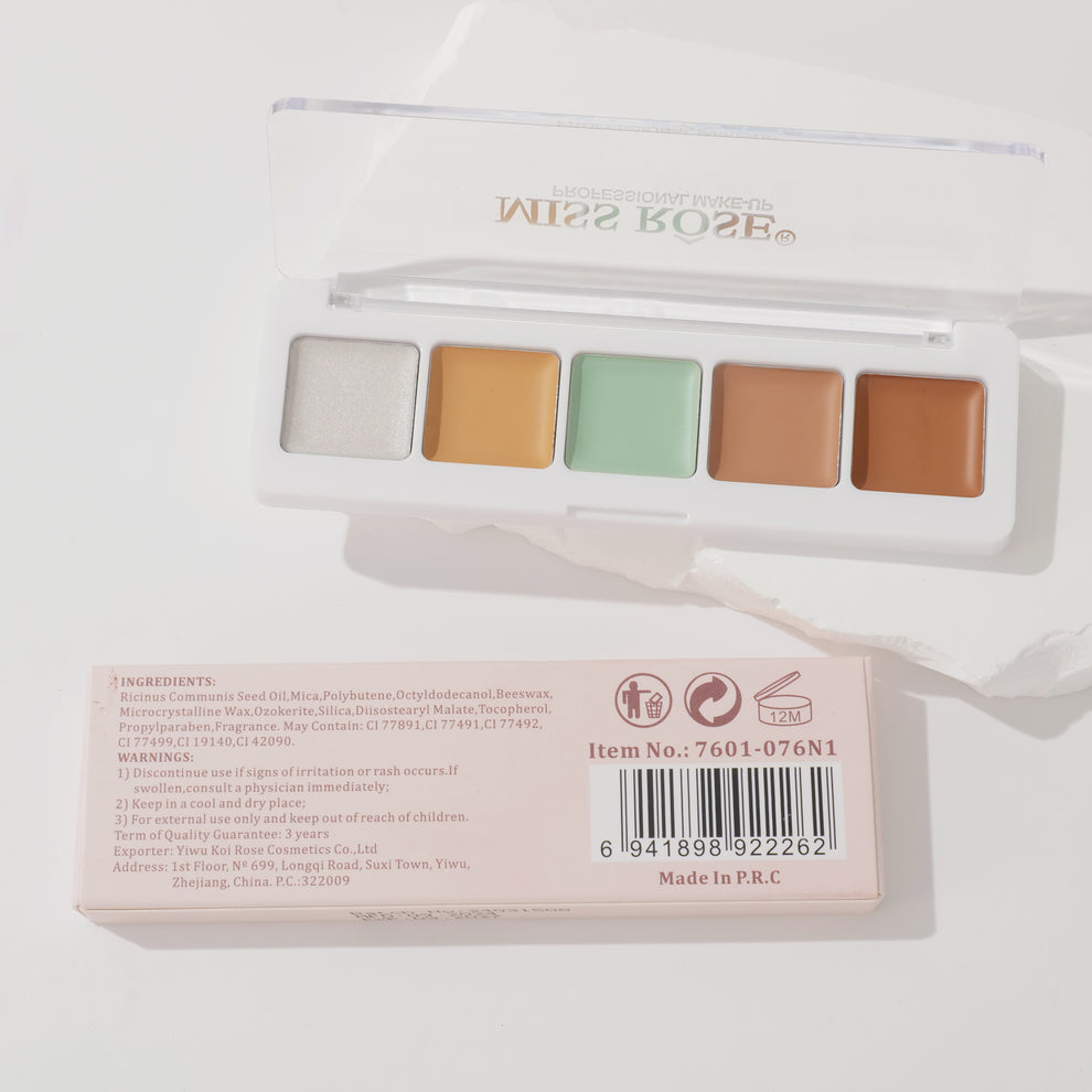 Miss Rose All Round Conceal Palette - 5 color