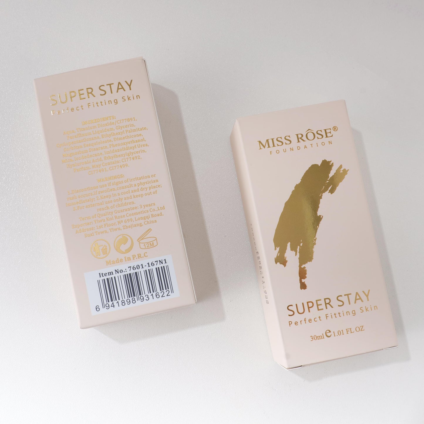 Miss Ross Super Stay Foundation (Perfect Fitting Skin)