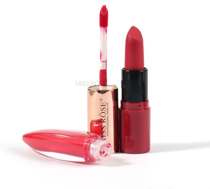 Miss Rose 2in1 LipGloss+Lipstick