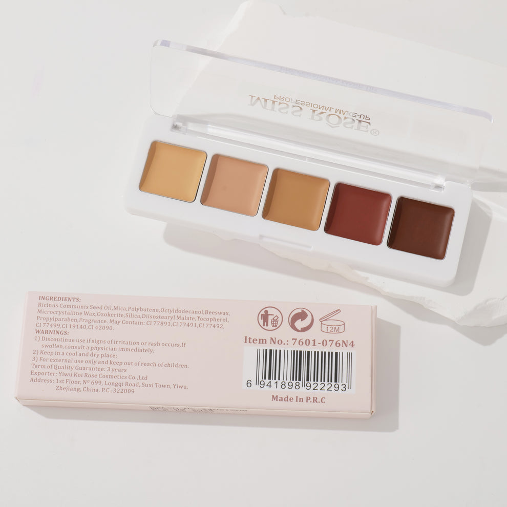 Miss Rose All Round Conceal Palette - 5 color