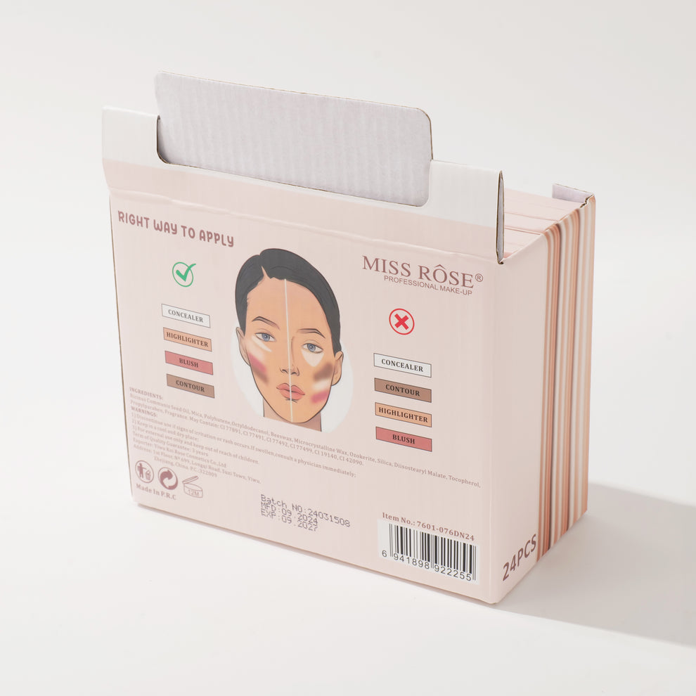 Miss Rose All Round Conceal Palette - 5 color