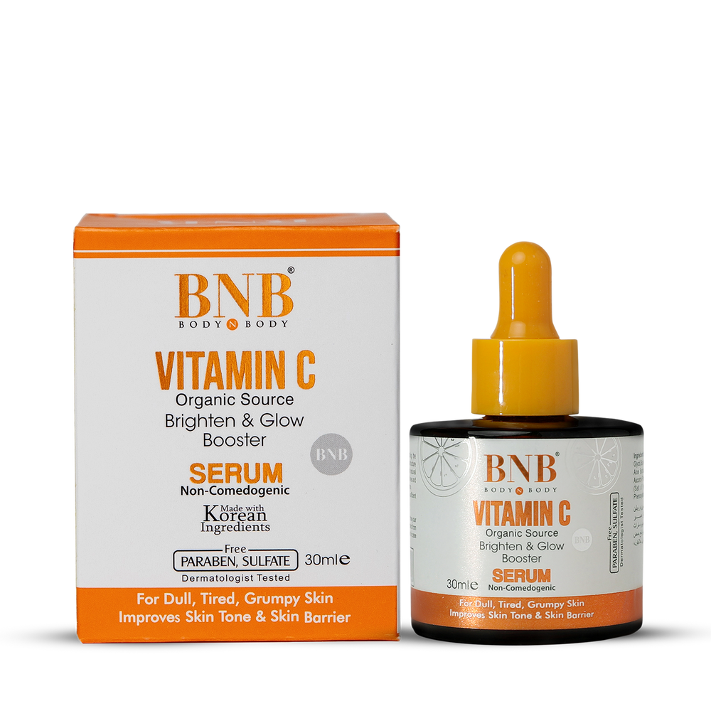 BNB Vitamin C Organic Source Brighten & Glow Booster Serum