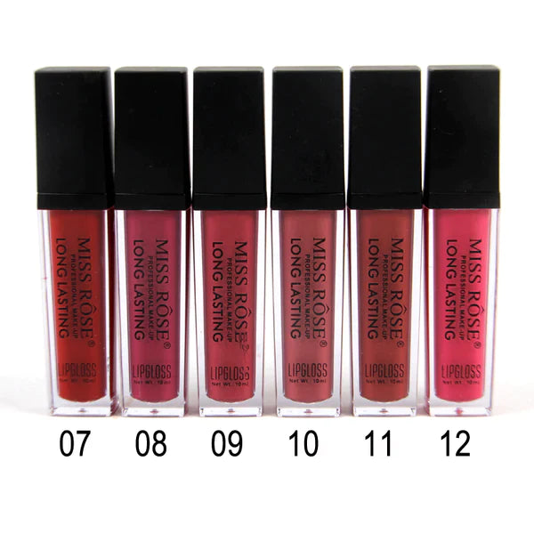 Miss Rose Long Lasting Lipgloss