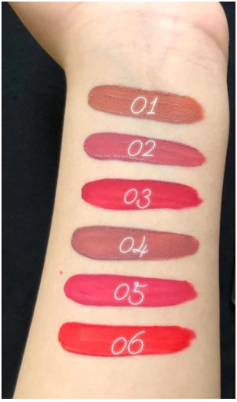 Miss Rose Matte Liquid Lipstick Velvet Texture