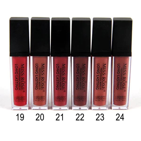 Miss Rose Long Lasting Lipgloss