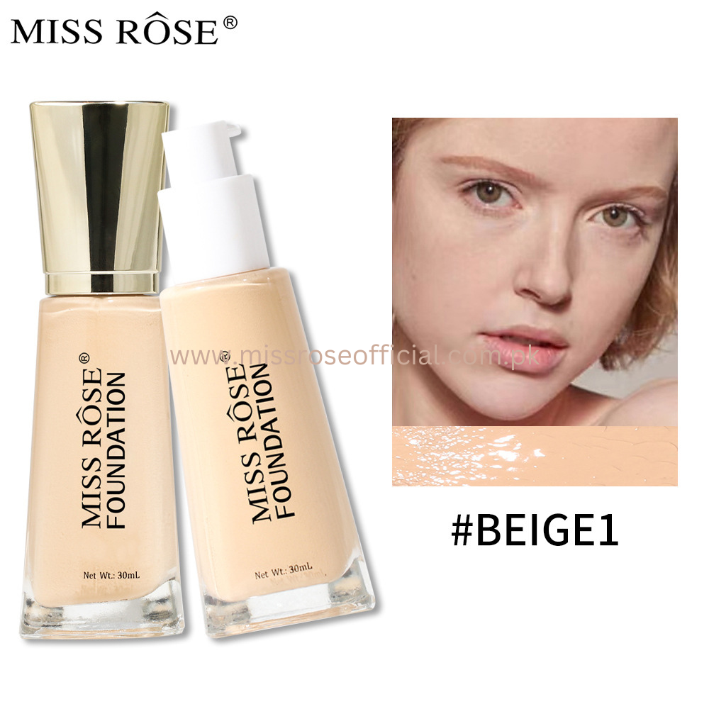 Miss Rose Moisturising Flawless Liquid Foundation