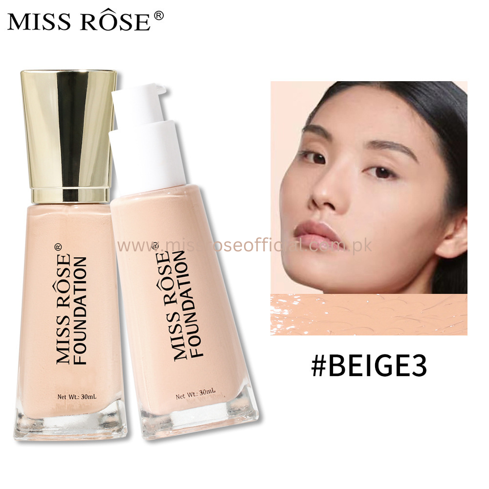 Miss Rose Moisturising Flawless Liquid Foundation