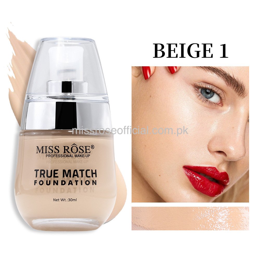 Miss Rose True Match Foundation (New)