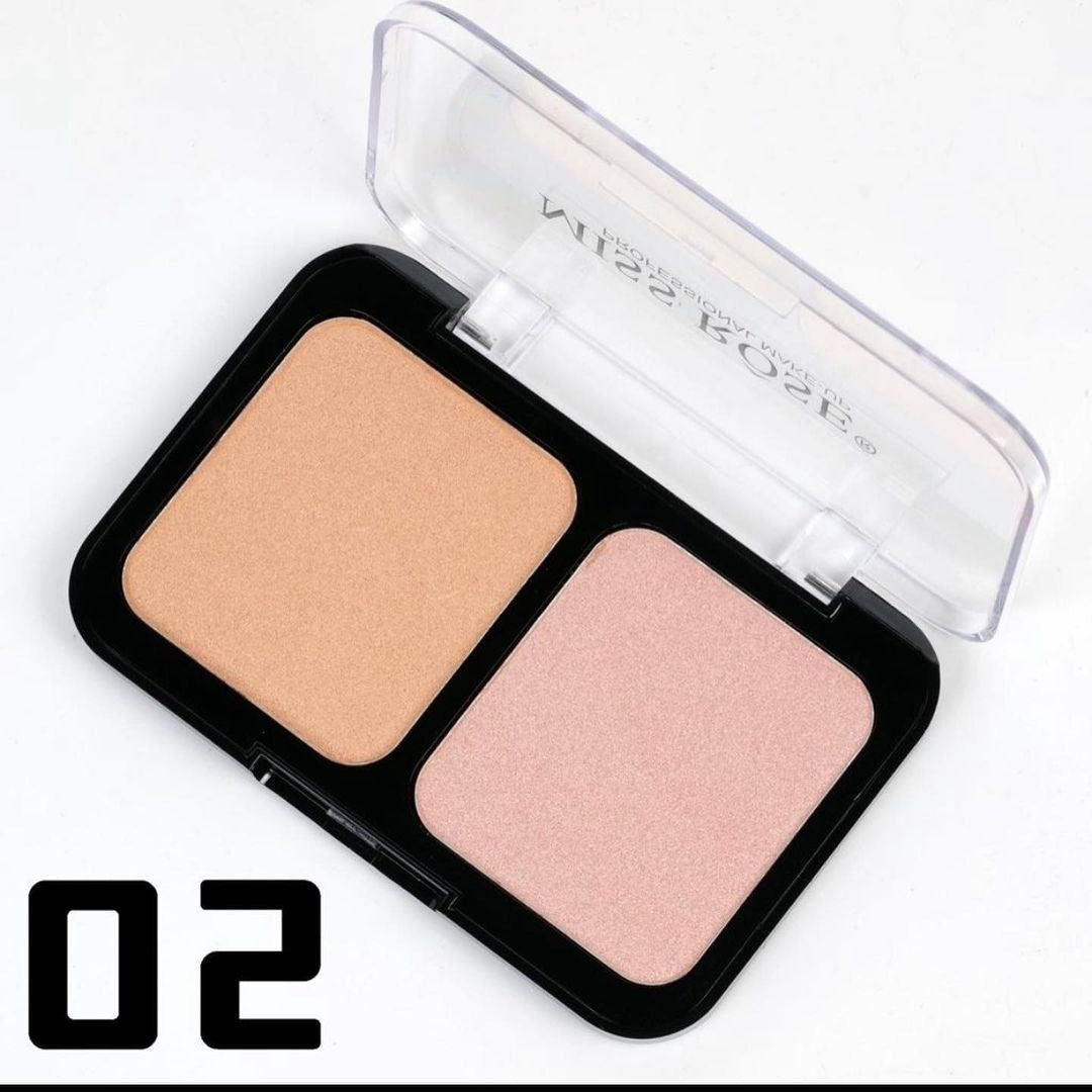 Miss Rose New 2 in 1 Highlighter Kit