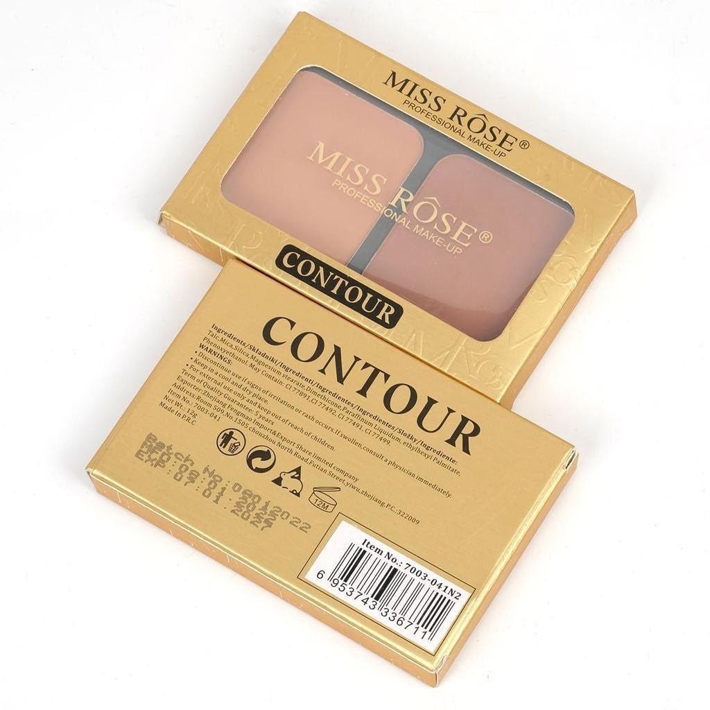 Miss Rose New 2 in 1 Contour Palette