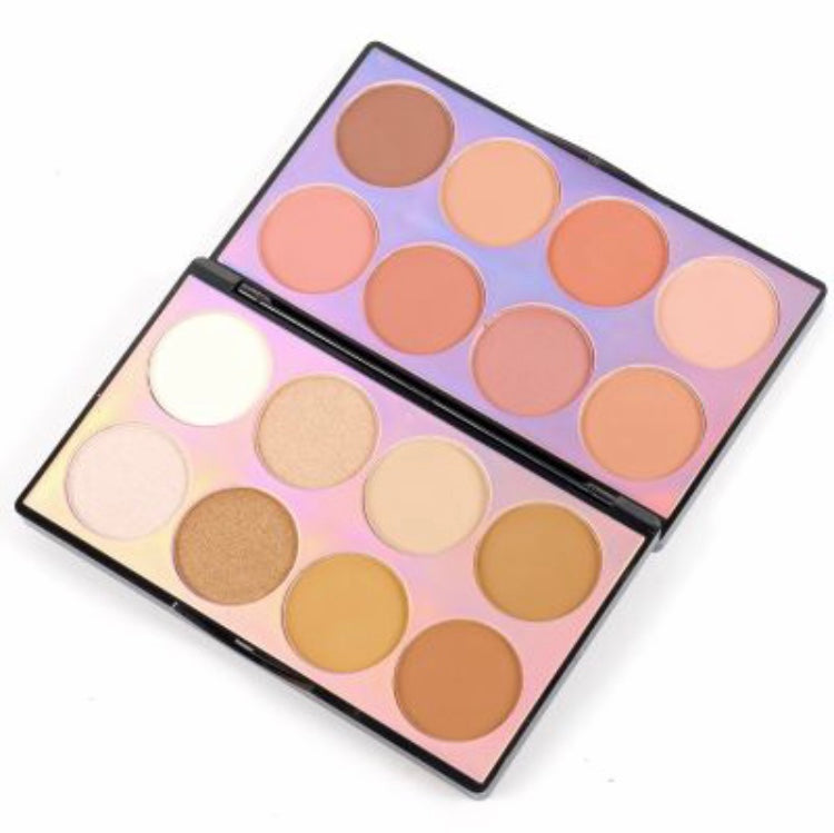 Miss Rose Make-up kit 8 Color Blush 4 Color Bronzers 4 Color Highlighter