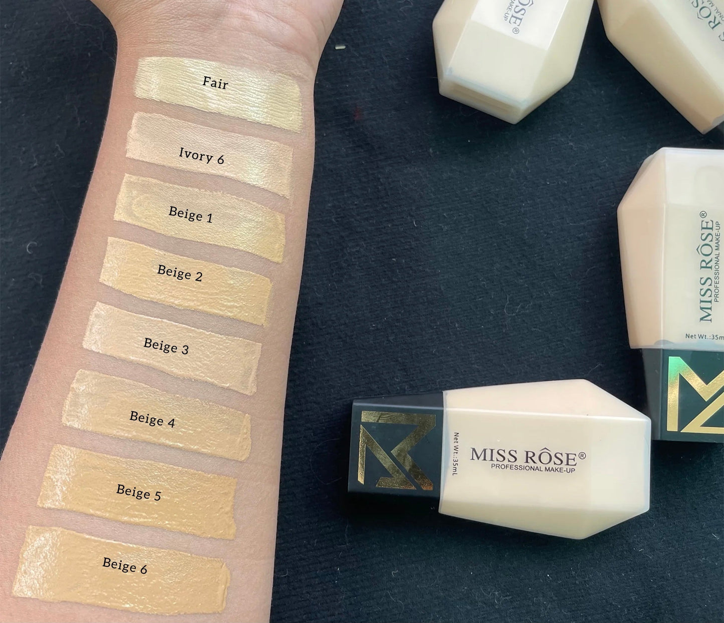 Miss Rose New High Coverage Foundation