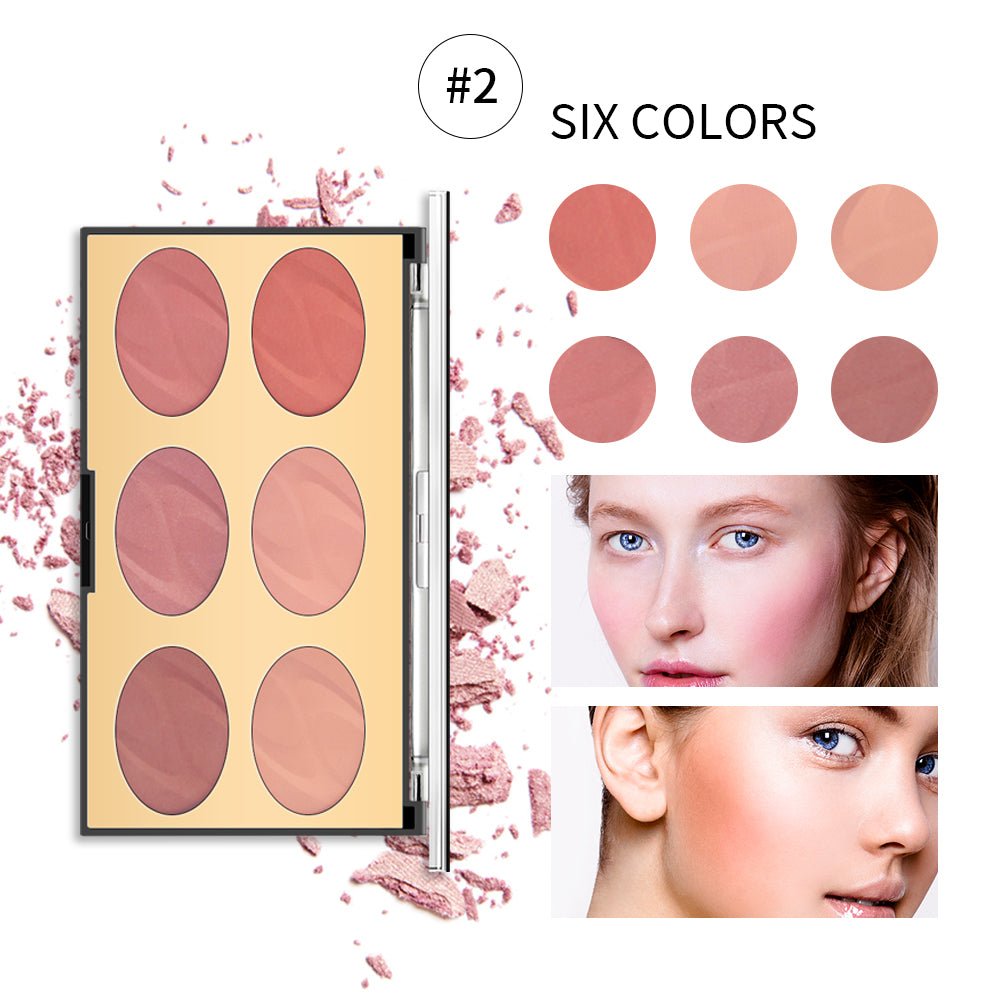 Miss Rose 6-Color Blush (New)