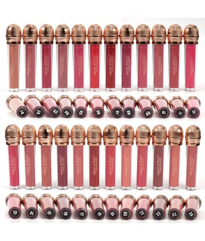 Miss Rose Matte Long Lasting Lip Gloss