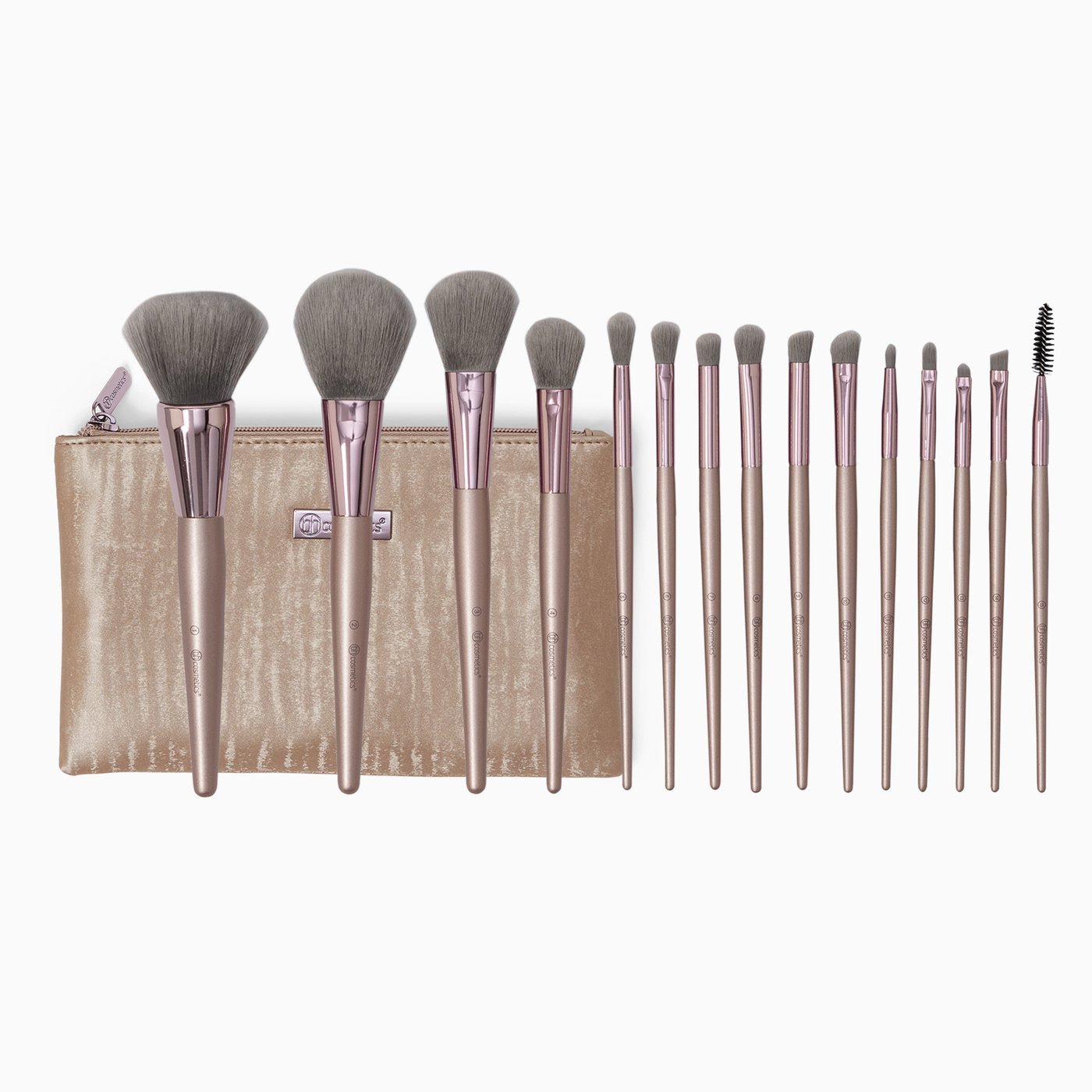 Make Up Brushes with Pouch.