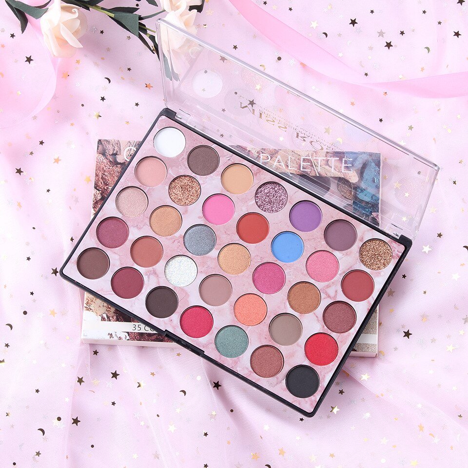 Miss Rose 35 Colors Fashion Eyeshadow Palette