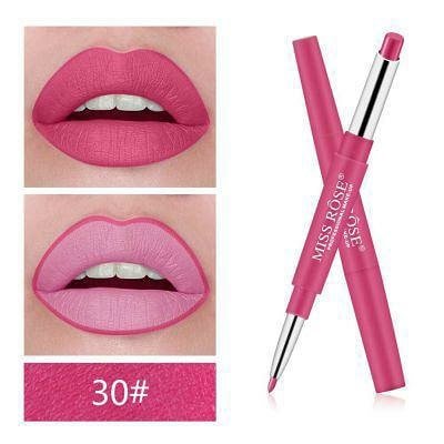 Miss Rose 2 in 1 Lipstick and Lipliner (Red)