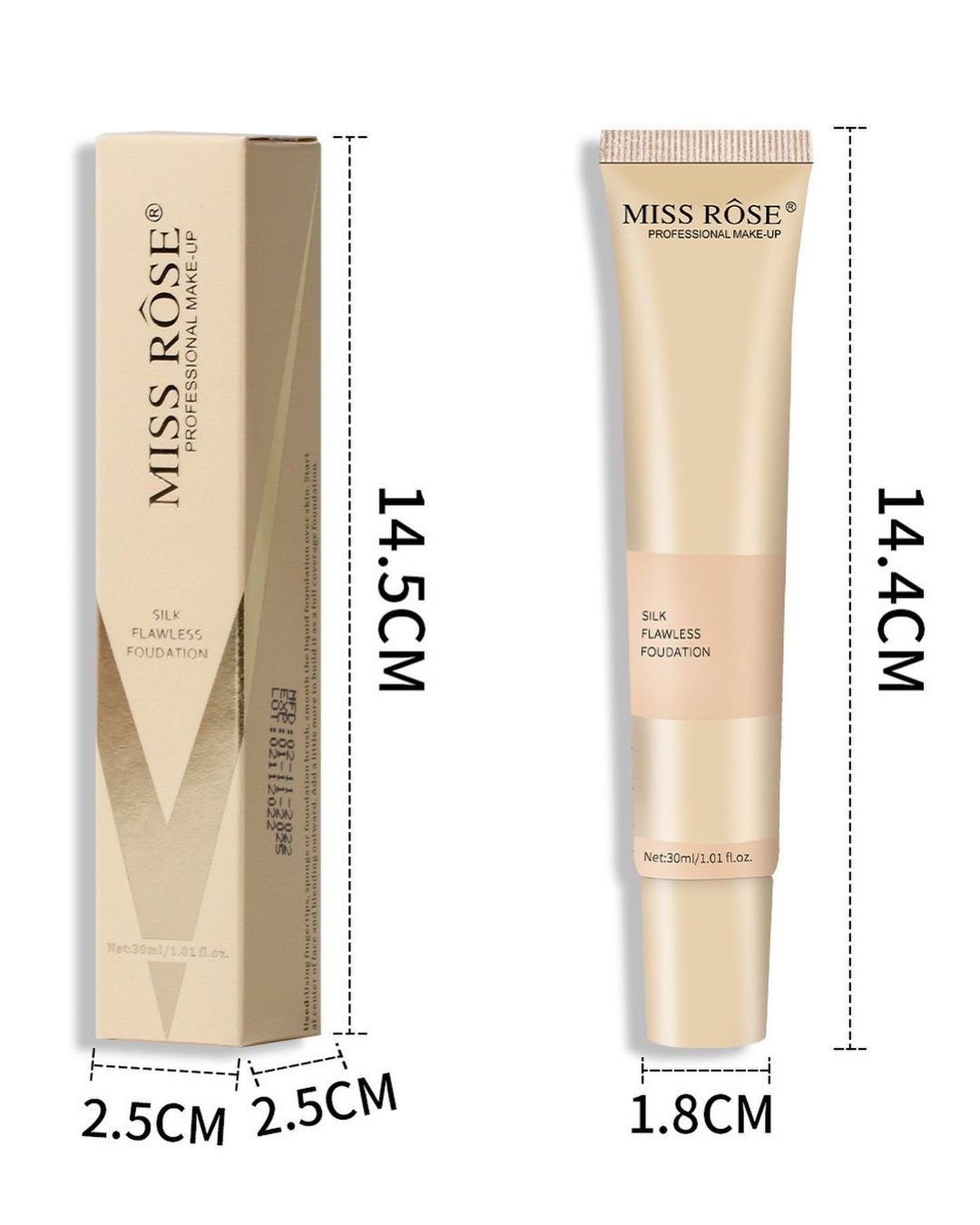 Miss Rose Flawless Foundation