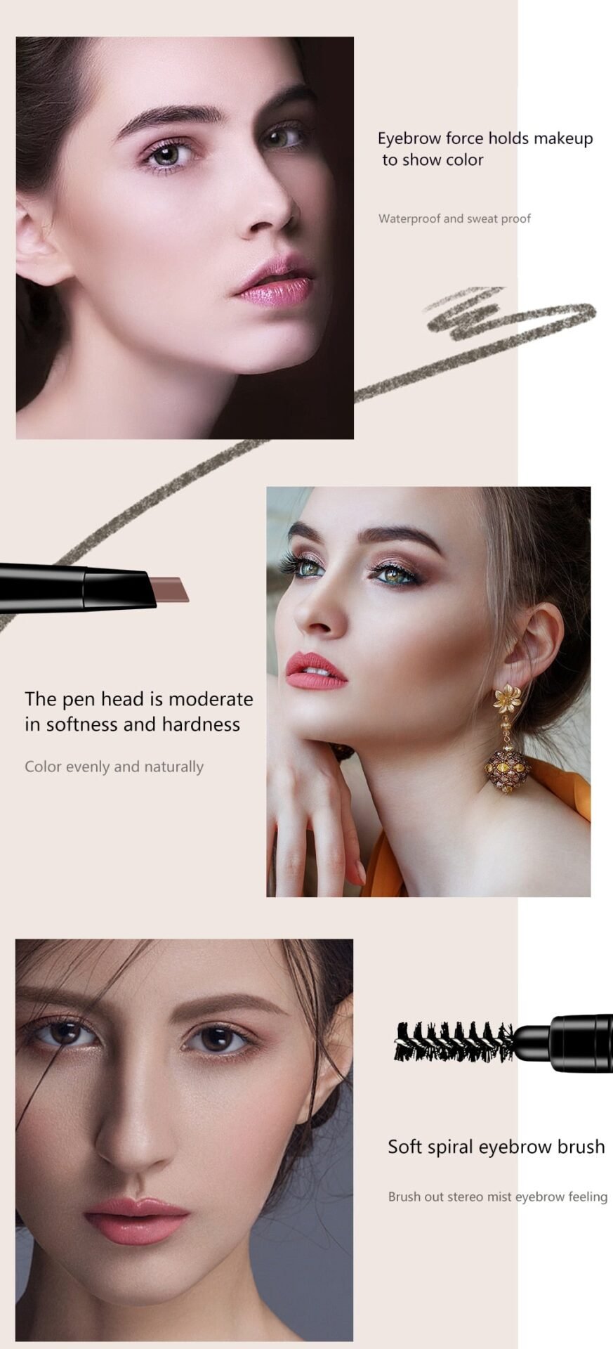 Miss Rose Fashion Eyebrow Pencil