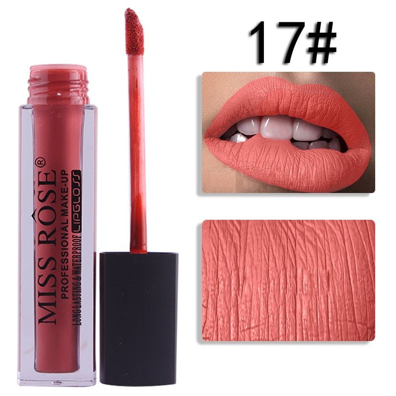 17 Miss Rose Velvet Matte Lipgloss
