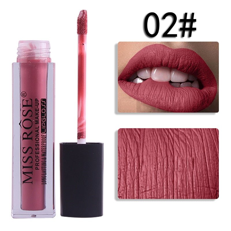 02 Miss Rose Velvet Matte Lipgloss