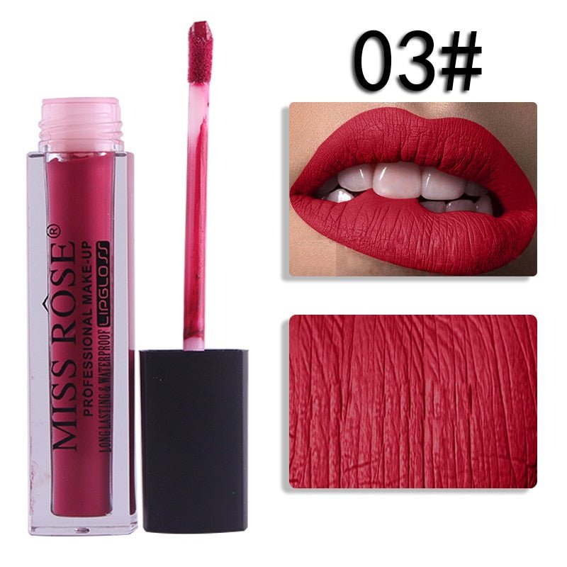 03 Miss Rose Velvet Matte Lipgloss