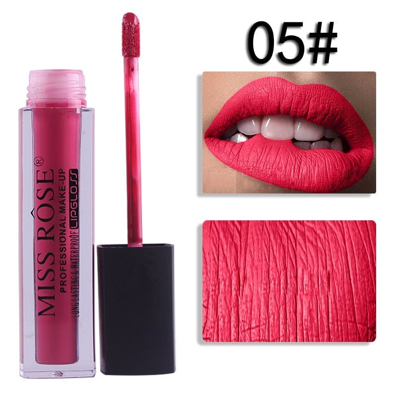 05 Miss Rose Velvet Matte Lipgloss