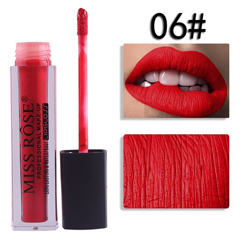 06 Miss Rose Velvet Matte Lipgloss