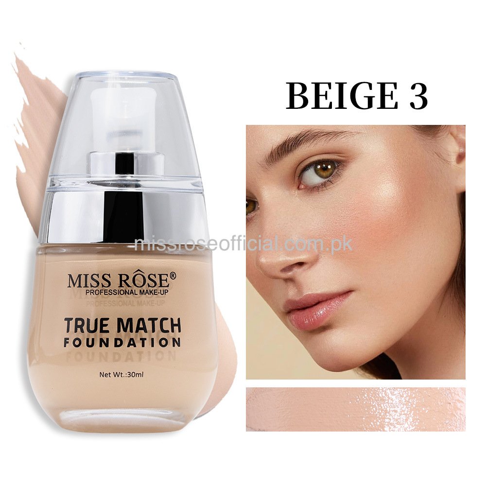 Miss Rose True Match Foundation (New)