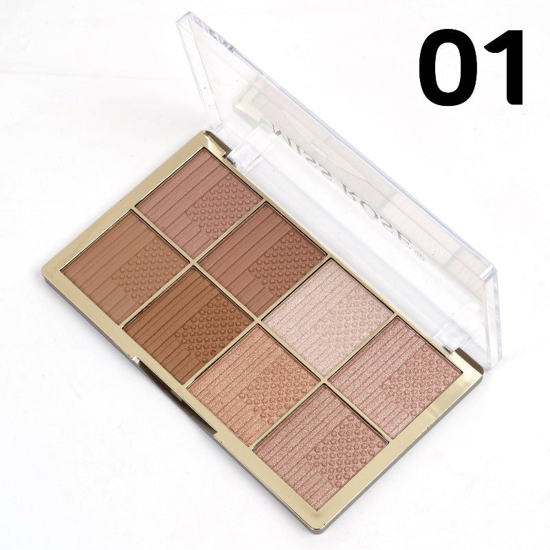 Miss Rose 8-Color Face Palette