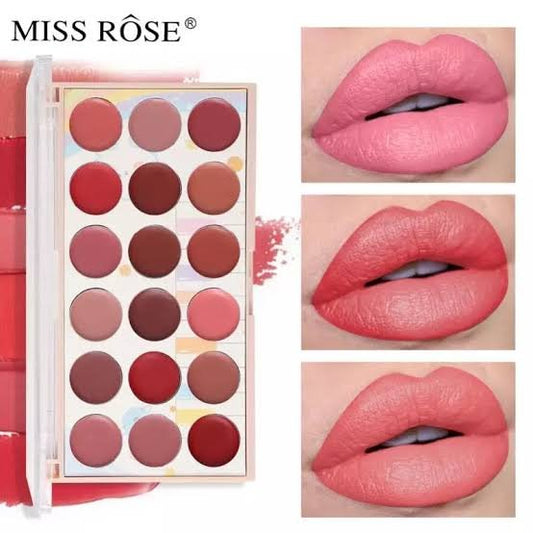 Miss Rose 18 Color Lipstick Kit (NEW)