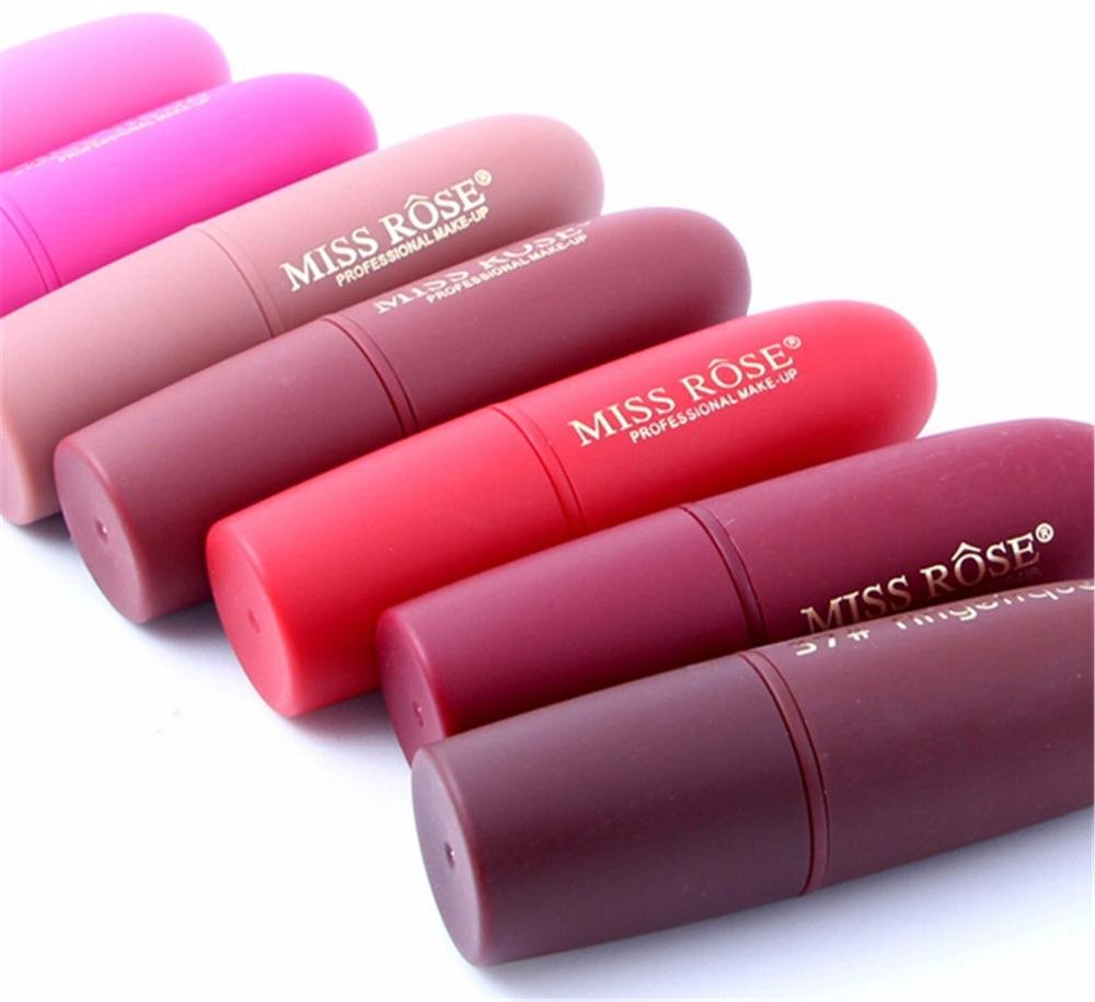 Miss Rose Matte Nude Lipsticks Sqin.pk