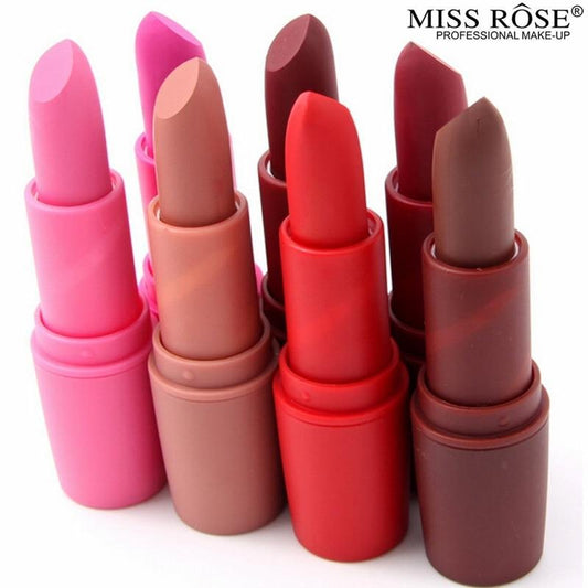 Miss Rose Matte Nude Lipsticks Sqin.pk Set of 6 Matte Nude Lipsticks