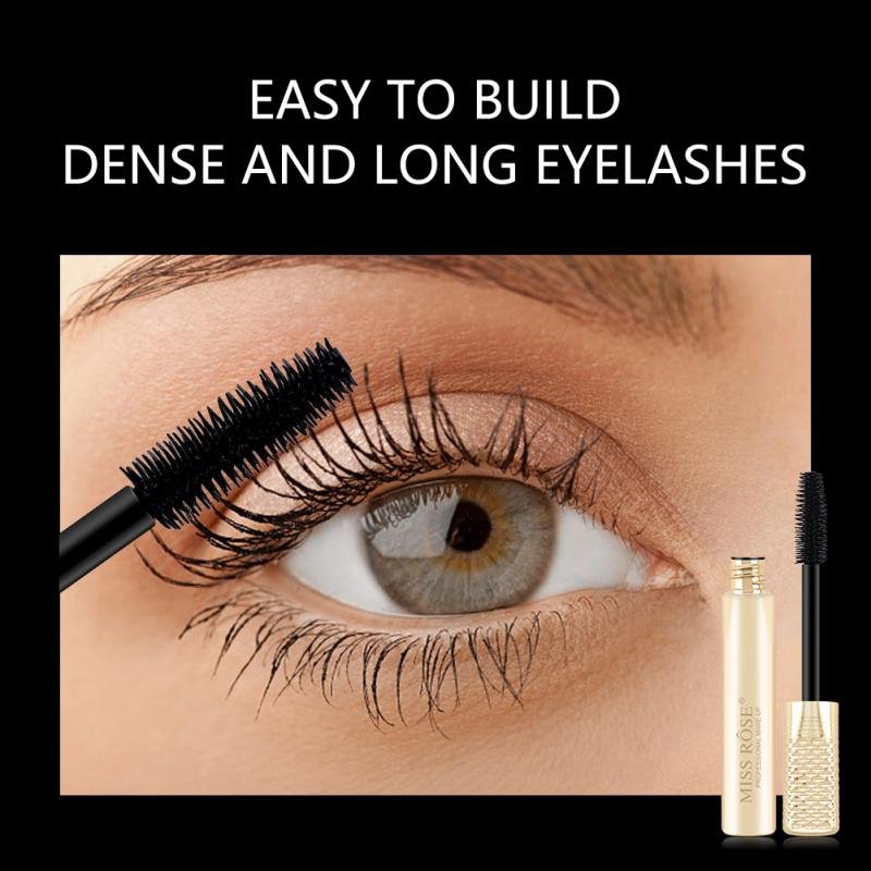 Miss Rose 4D Silk Black Mascara (Gold) Water Proof