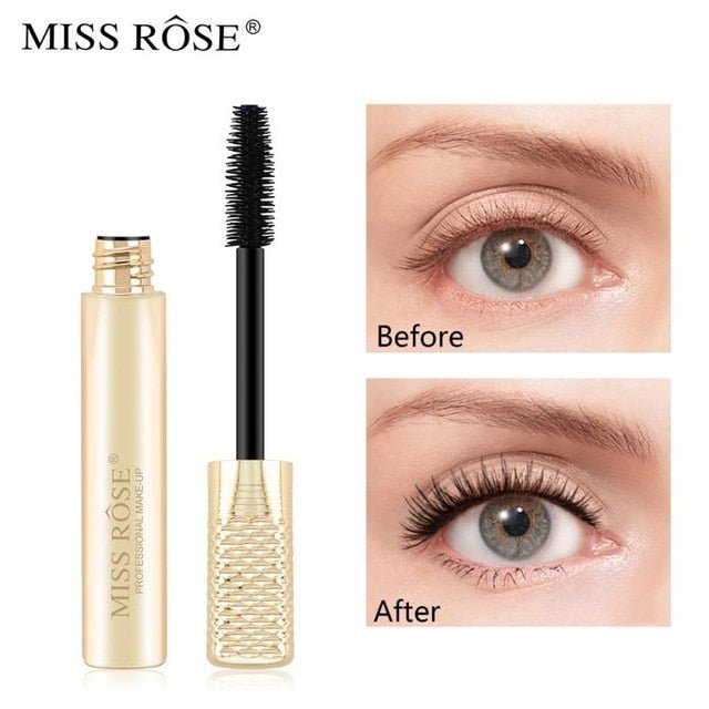 Miss Rose 4D Silk Black Mascara (Gold) Water Proof