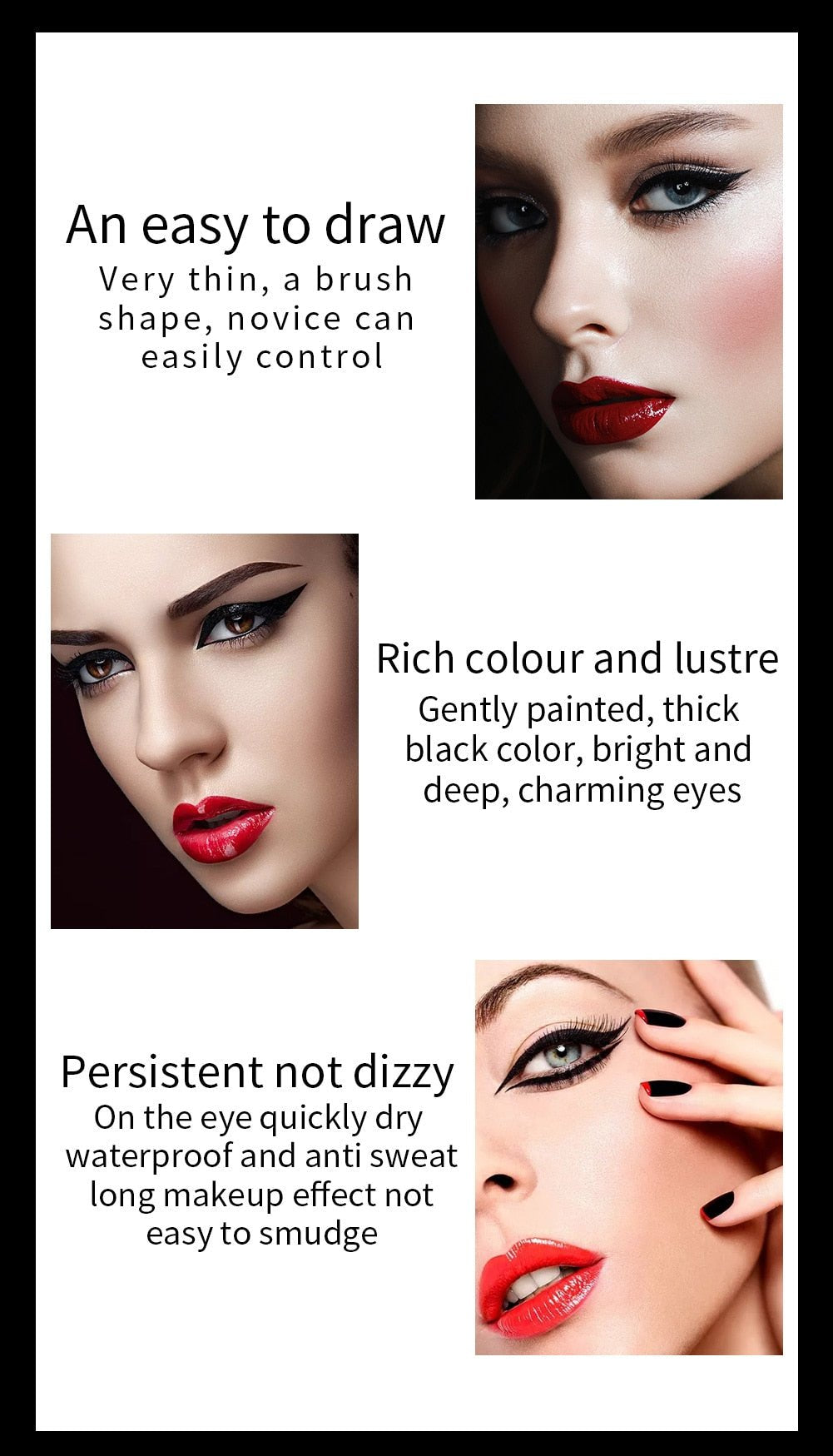 Miss Rose Black Eyeliner