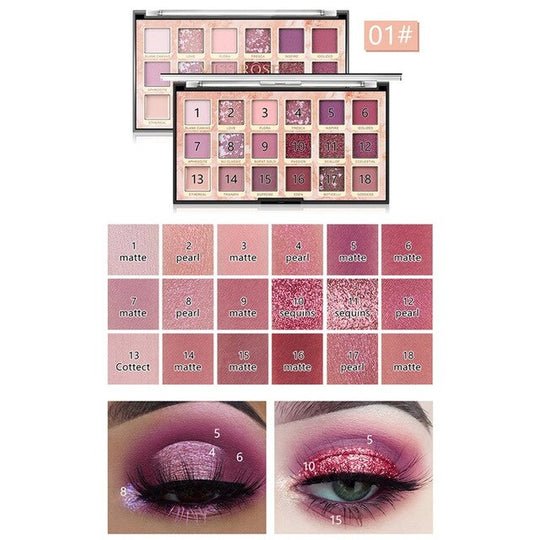 Miss Rose New Fashion Eyeshadow Palette (Nude)