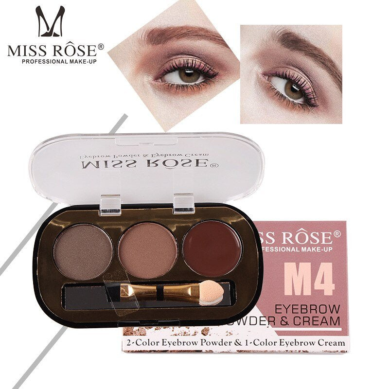 Miss Rose New 3 Color Eye Brow Powder