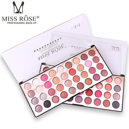 Miss Rose 36 Color Fashion 3D Eyeshadow Palette