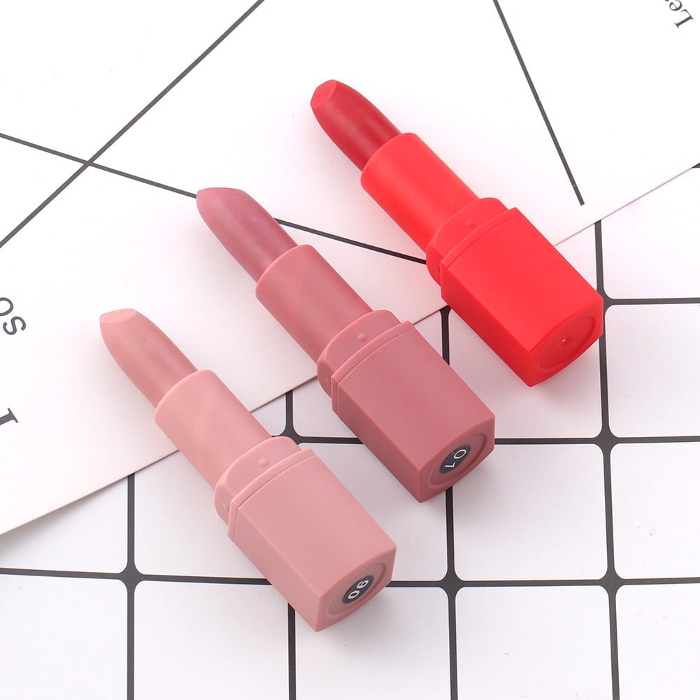 Miss Rose Matte Waterproof Lipstick (Pink)