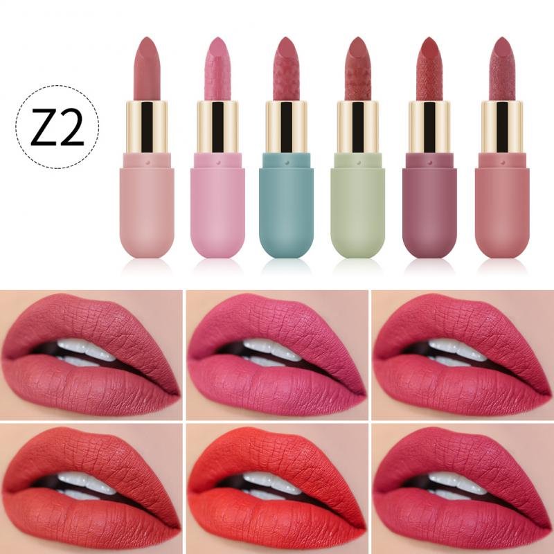 MISS ROSE 6-Color set Morandi Lipsticks