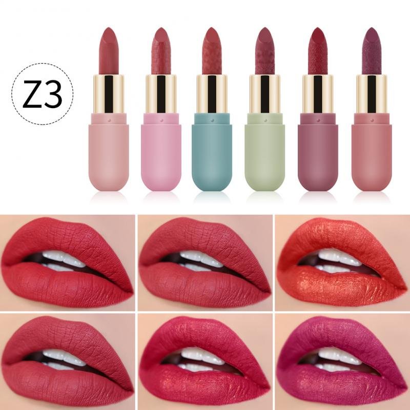 MISS ROSE 6-Color set Morandi Lipsticks