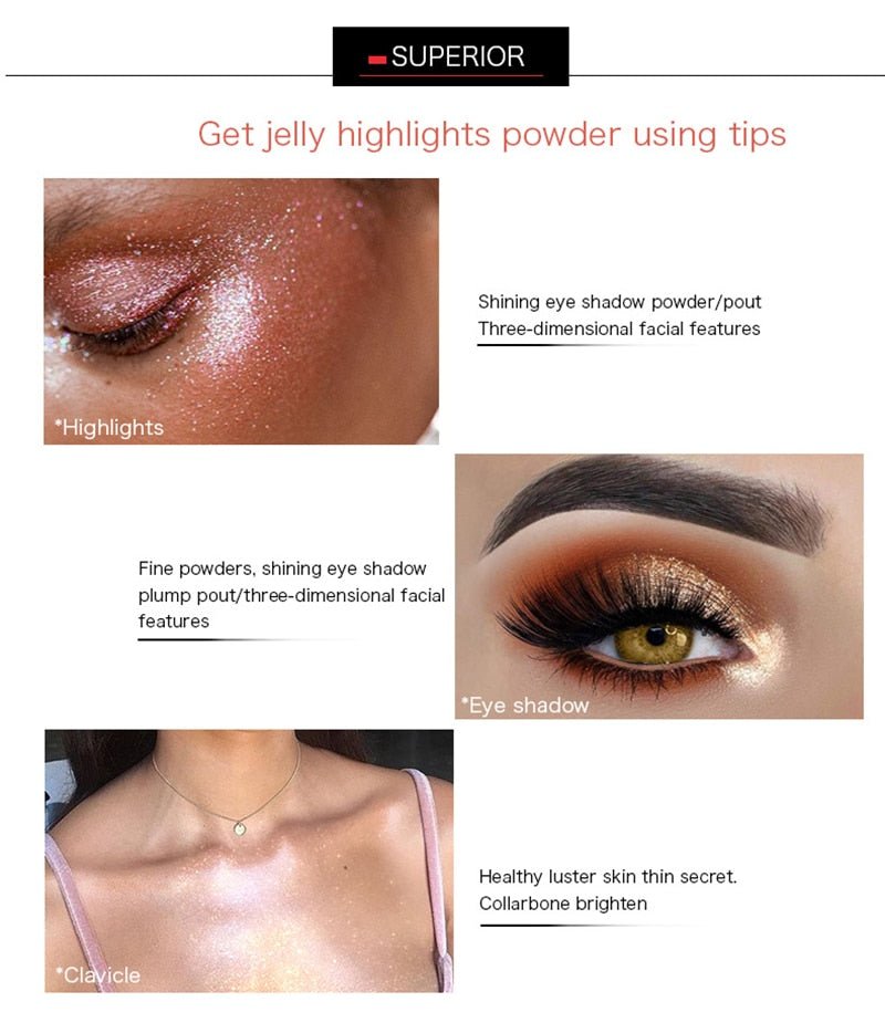 Miss Rose Diamond Glitter Eyeshadow